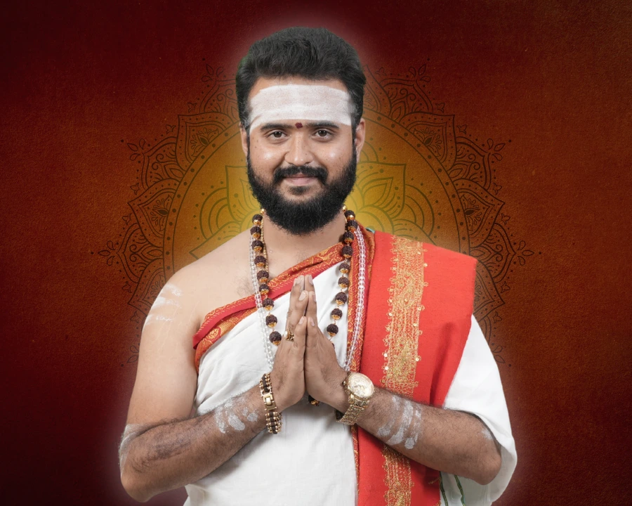 Guruji Meditating